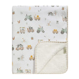 Couverture en Sherpa - Tracteurs-Living Textiles-LIV-203308-CLÉMENT