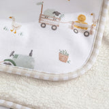Couverture en Sherpa - Tracteurs-Living Textiles-LIV-203308-CLÉMENT