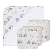 Ensemble pour le Bain 5 Pièces - Tracteurs-Living Textiles-LIV-735033-CLÉMENT