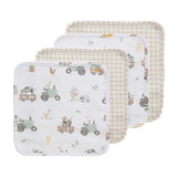 Ensemble pour le Bain 5 Pièces - Tracteurs-Living Textiles-LIV-735033-CLÉMENT
