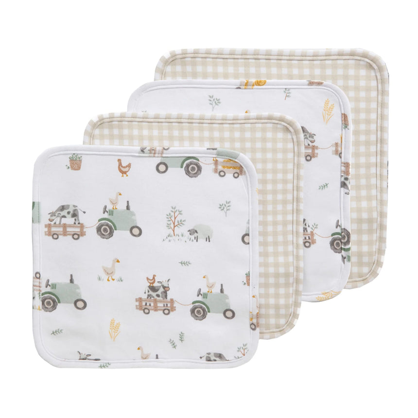 Ensemble pour le Bain 5 Pièces - Tracteurs-Living Textiles-LIV-735033-CLÉMENT