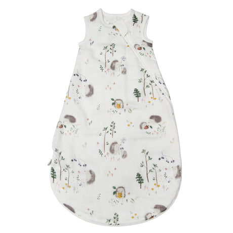 Sac de Nuit Mousseline Bambou 0-36mois - Hérissons-Loulou Lollipop-Blanc-0-6 m-LL2-BA9003U-HGH-CLÉMENT