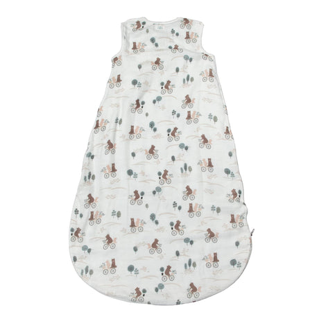 Sac de Nuit Mousseline Bambou 0-36mois - Ours-Loulou Lollipop-LL2-BA9003UBOB-CLÉMENT