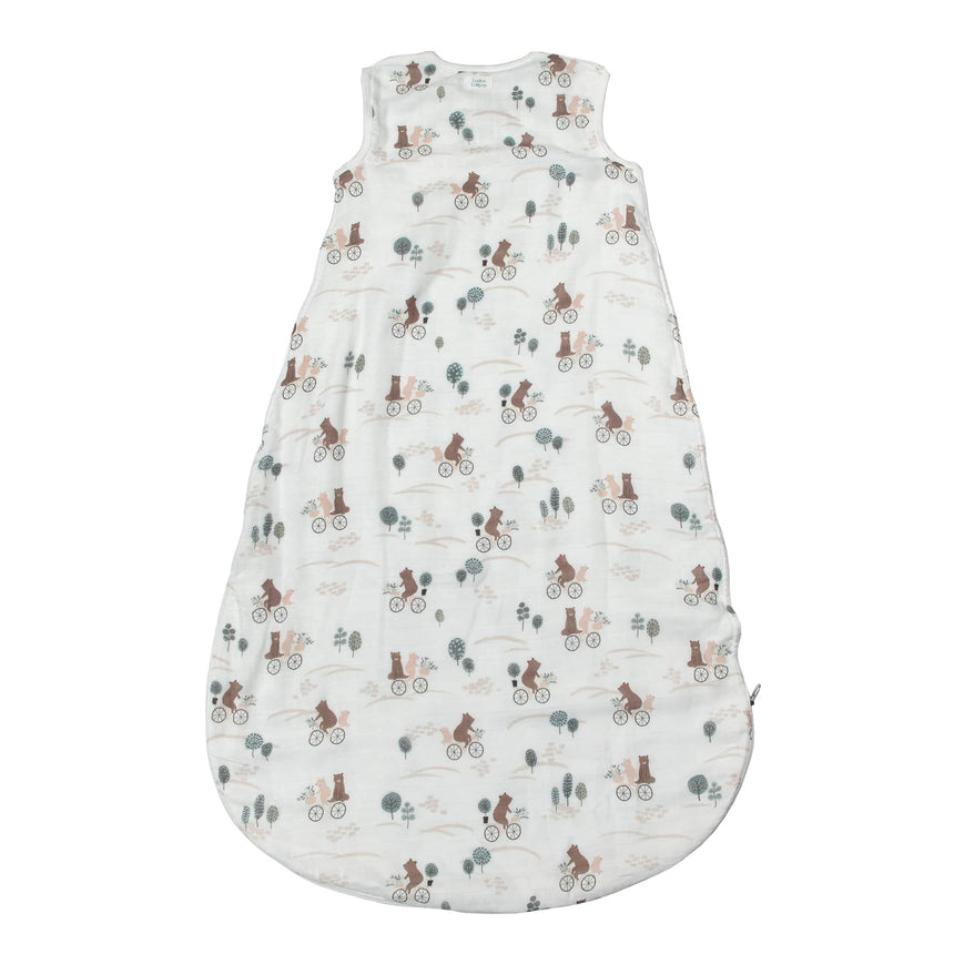 Sac de Nuit Mousseline Bambou 0-36mois - Ours-Loulou Lollipop-LL2-BA9003UBOB-CLÉMENT