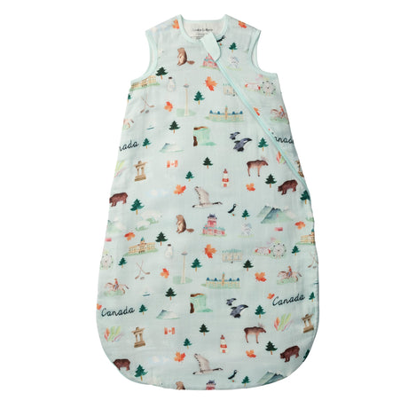 Sac de Nuit Mousseline Bambou 0-36mois - Canada-Loulou Lollipop-LL2-BA9003UCAN-CLÉMENT