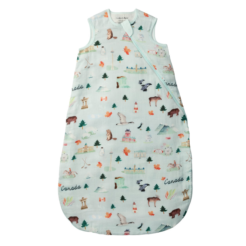 Sac de Nuit Mousseline Bambou 0-36mois - Canada-Loulou Lollipop-LL2-BA9003UCAN-CLÉMENT