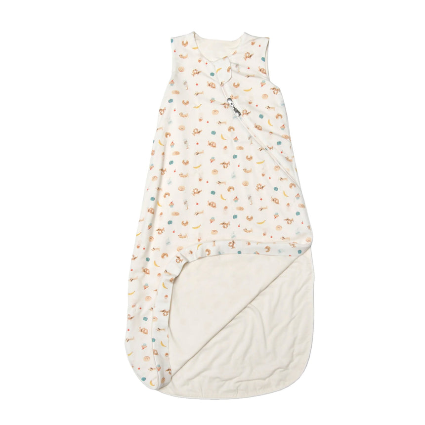 Sac de Nuit Mousseline Bambou 0-36mois - Déjeuner-Loulou Lollipop-LL2-BA9004UFBK-CLÉMENT