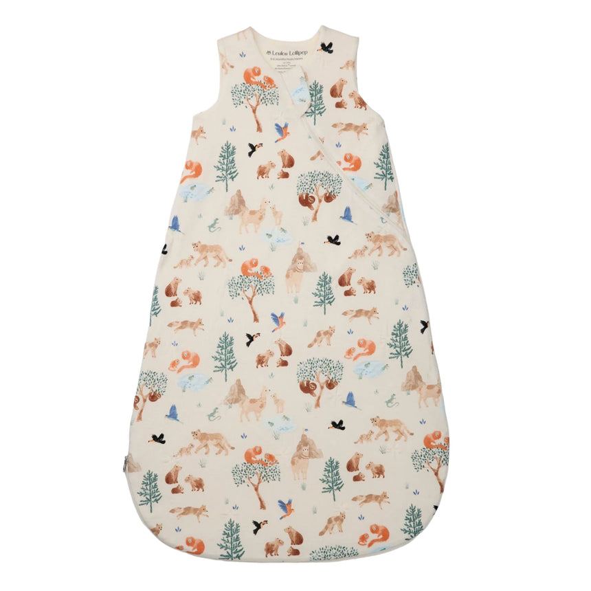 Sac de Nuit Mousseline Bambou 0-36mois - Lama-Loulou Lollipop-Ivoire-0-6 m-LL2-BA9004ULLA-CLÉMENT