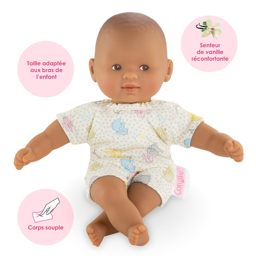 Mon Premier Poupon - Mini Calin - Bunnies Brown Eyes 8"-Corolle-LLE-185120280-CLÉMENT