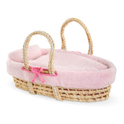 Panier Tressé Peluche Rose-Corolle-LLE-185141850-CLÉMENT