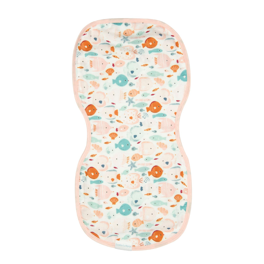 Lange d'Épaule en Mousseline de Bambou - Banc de Poissons-Loulou Lollipop-LLP-BCLSKS-CLÉMENT
