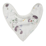 Bavoirs Bandana Mousseline (2) - Hérissons-Loulou Lollipop-LLP-BIBHGH-CLÉMENT