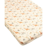 Drap Contour pour Lit de Bébé - Mousseline Bambou Baby Dinomite-Loulou Lollipop-LLP-CRIBBDN-CLÉMENT