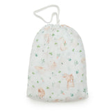 Drap Contour pour Lit de Bébé - Mousseline Bambou Lapins-Loulou Lollipop-LLP-CRIBBUNNY-CLÉMENT