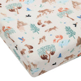 Drap Contour pour Lit de Bébé - Mousseline Lama-Loulou Lollipop-LLP-CRIBLLA-CLÉMENT