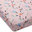 Drap Contour pour Lit de Bébé - Mousseline Bambou Licornes-Loulou Lollipop-LLP-CRIBUNB-CLÉMENT