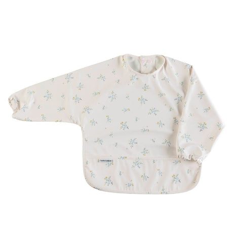 Bavoir Manches Longues Imperméable - Fleurs / Ditsy-Loulou Lollipop-LLP-LSBIB-DSF-CLÉMENT