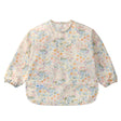Bavoir Manches Longues Imperméable - Jardin Anglais-Loulou Lollipop-LLP-LSBIBENG-CLÉMENT