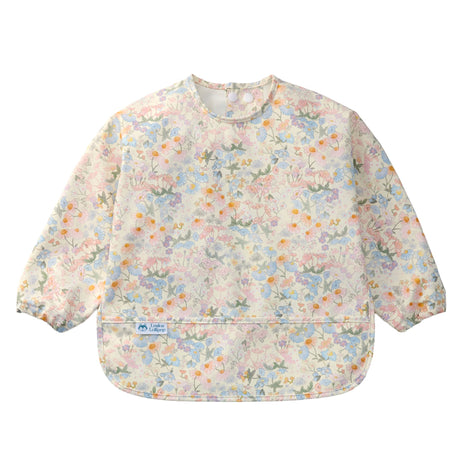 Bavoir Manches Longues Imperméable - Jardin Anglais-Loulou Lollipop-LLP-LSBIBENG-CLÉMENT