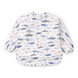 Bavoir Manches Longues Imperméable - Requins-Loulou Lollipop-LLP-LSBIBSHK-CLÉMENT