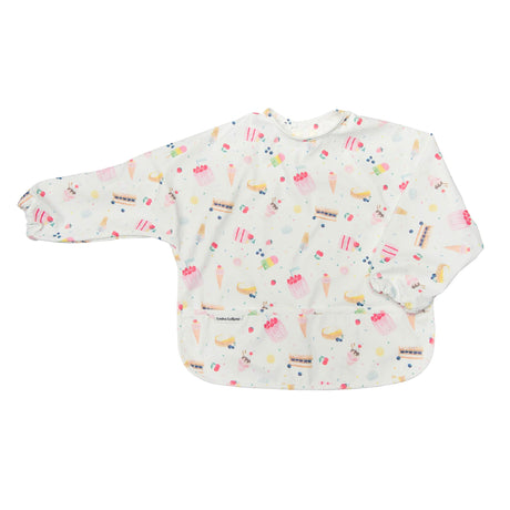 Bavoir Manches Longues Imperméable - Déserts Sucrés-Loulou Lollipop-LLP-LSBIBSWT-CLÉMENT