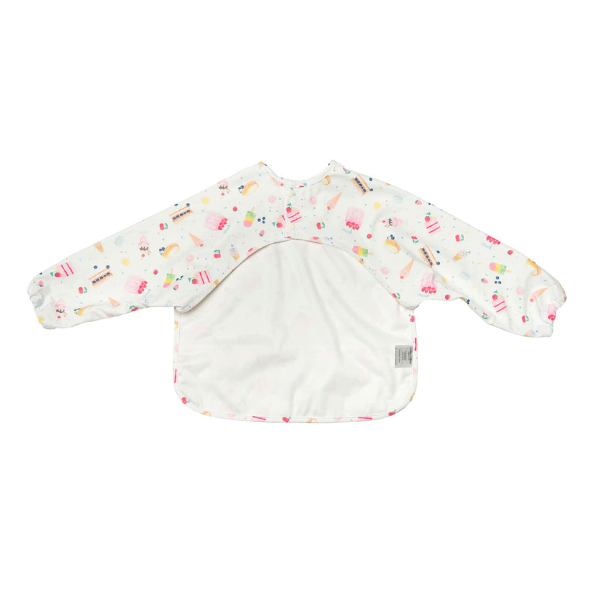 Bavoir Manches Longues Imperméable - Déserts Sucrés-Loulou Lollipop-LLP-LSBIBSWT-CLÉMENT