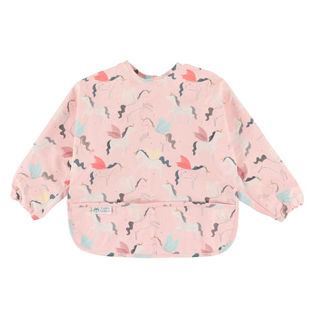 Bavoir Manches Longues Imperméable - Licornes-Loulou Lollipop-LLP-LSBIBUNB-CLÉMENT