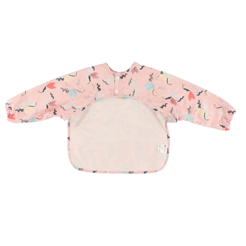 Bavoir Manches Longues Imperméable - Licornes-Loulou Lollipop-LLP-LSBIBUNB-CLÉMENT