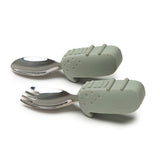 Ensemble Cuillère et Fourchette - Alligator-Loulou Lollipop-LLP-LSET-001-SAG-CLÉMENT