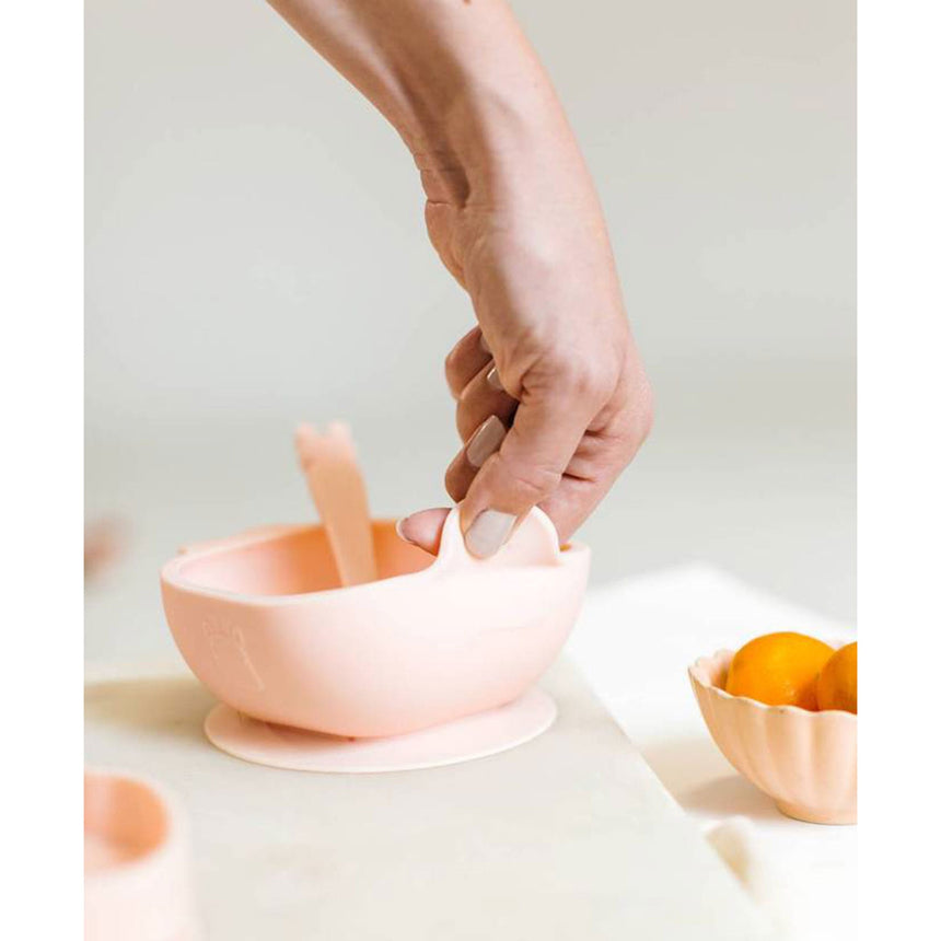 Bol en Silicone - Rose-Loulou Lollipop-LLP-SBWL-BPK-CLÉMENT