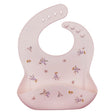 Bavoir en Silicone - Fleurs/Ditsy-Loulou Lollipop-LLP-SILBIBDSF-CLÉMENT