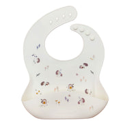 Bavoir en Silicone - Hérissons-Loulou Lollipop-LLP-SILBIBHGH-CLÉMENT