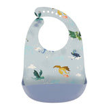 Bavoir en Silicone-Dragons-Loulou Lollipop-LLP-SILBIBMGD-CLÉMENT