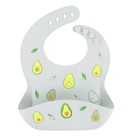 Bavoir en Silicone - Avocat-Loulou Lollipop-LLP-SILBIBAVOPP-CLÉMENT