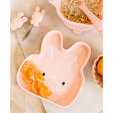 Assiette en Silicone - Lapin-Loulou Lollipop-LLP-SPL-002-BPK-CLÉMENT