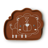 Assiette en Silicone - Lion-Loulou Lollipop-LLP-SPL-005-GHN-CLÉMENT