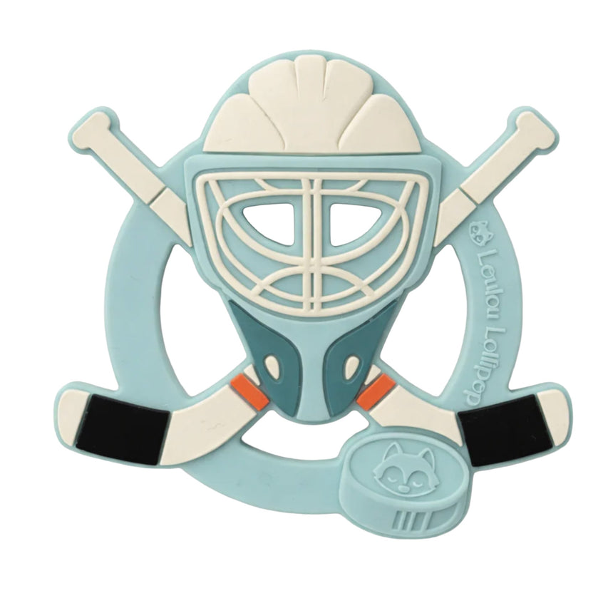 Jouet de Dentition Casque Hockey-Loulou Lollipop-LLP-STSHKY-CLÉMENT