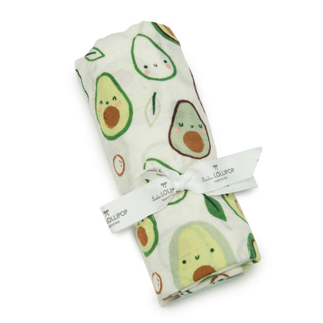 Couverture Mousseline Bambou - Avocat-Loulou Lollipop-LLP-SWAVO-CLÉMENT