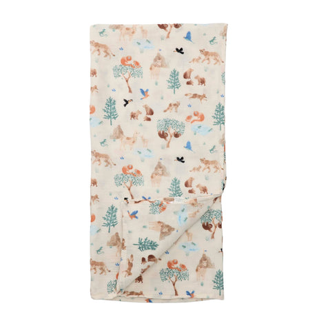 Couverture Mousseline Bambou - Lama-Loulou Lollipop-LLP-SWLLA-CLÉMENT