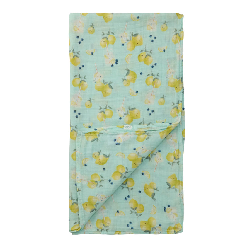 Couverture Mousseline Bambou - Limonade-Loulou Lollipop-LLP-SWLMN-CLÉMENT