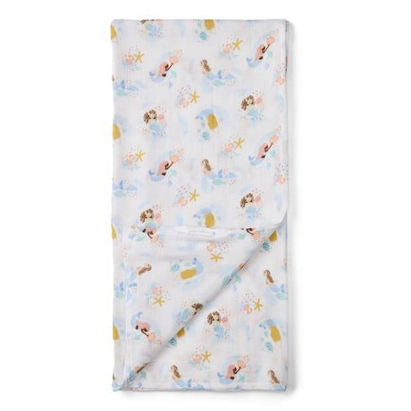 Couverture Mousseline Bambou - Sirène-Loulou Lollipop-LLP-SWMER-CLÉMENT