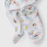 Couverture Mousseline Bambou - Sirène-Loulou Lollipop-LLP-SWMER-CLÉMENT
