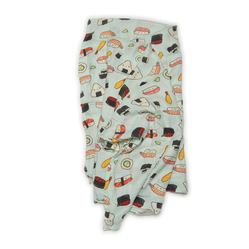 Couverture Mousseline Bambou - Sushi-Loulou Lollipop-LLP-SWSUS-CLÉMENT