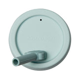 Gobelet en Silicone avec Couvercle et Paille - Éléphant-Loulou Lollipop-LLP-TCUP-003-BLU-CLÉMENT