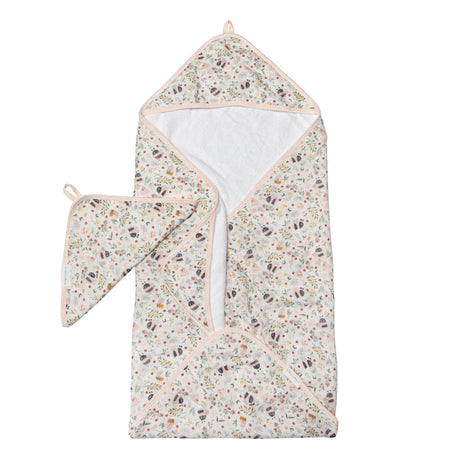 Ensemble Serviette à Capuchon - Abeille-Loulou Lollipop-LLP-TWBMB-CLÉMENT