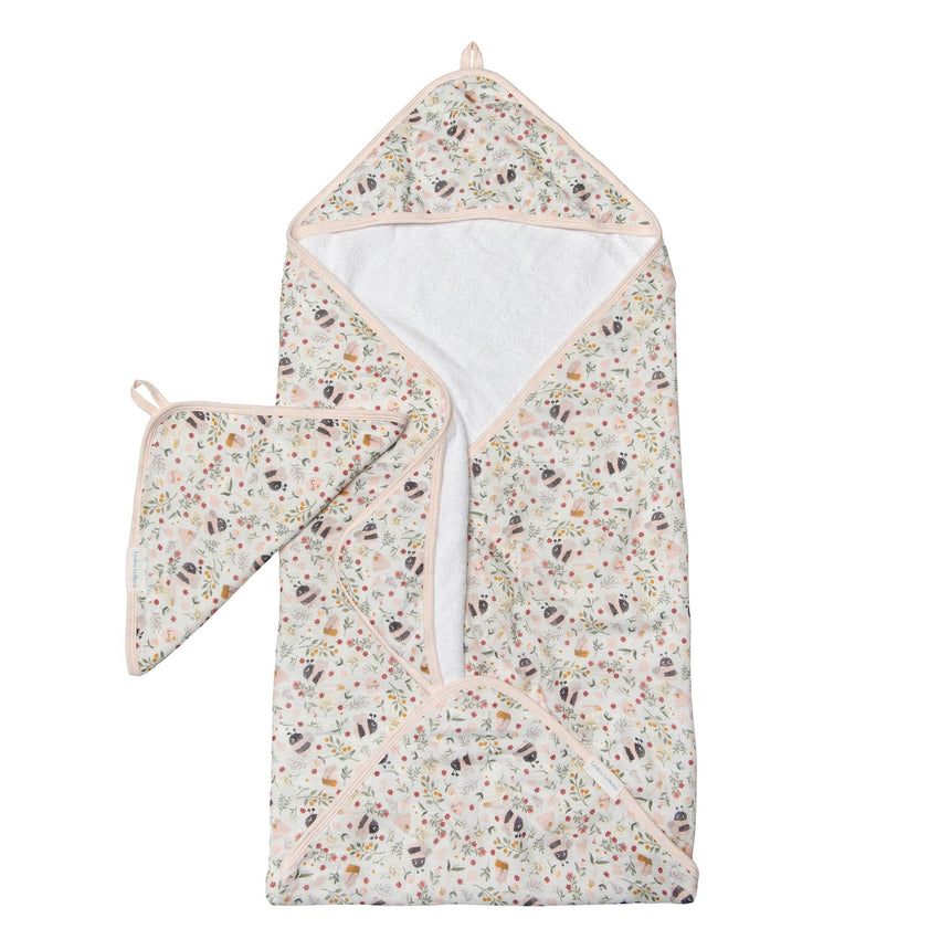 Ensemble Serviette à Capuchon - Abeille-Loulou Lollipop-LLP-TWBMB-CLÉMENT