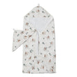 Ensemble Serviette à Capuchon - Ours-Loulou Lollipop-LLP-TWBOB-CLÉMENT