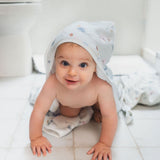 Ensemble Serviette à Capuchon - Mini Mathématiciens-Loulou Lollipop-LLP-TWMML-CLÉMENT