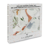 Ensemble Serviette à Capuchon - Safari Jungle-Loulou Lollipop-LLP-TWSAFARI-CLÉMENT