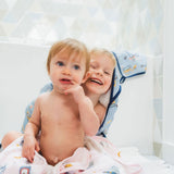Ensemble Serviette à Capuchon - Mini Ingénieurs-Loulou Lollipop-LLP-TWTNE-CLÉMENT